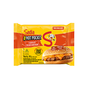 Hot Pocket Sadia X-Cheddar Cremoso 145g