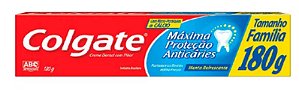 Creme Dental Colgate Máxima Proteção Anticáries 180g