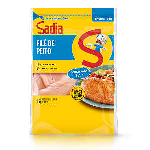 Filé de Peito de Frango sem Pele sem Osso Sadia 1kg