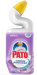 Limpador Sanitário Pato Limpeza Profunda Gel Lavanda 500ml