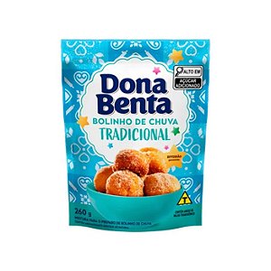 Mistura Para Bolinho Chuva Dona Benta Tradicional Sachê 260g