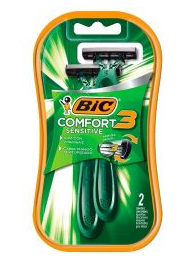 Aparelho De Barbear Bic Sensitive Com 2