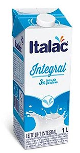Leite Integral Italac Longa Vida Caixa 1L