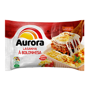Lasanha à Bolonhesa Aurora 600g
