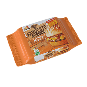 X - Faroeste Cheddar com cebola caramelizada Aurora 145g