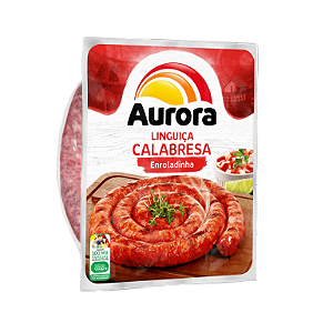 Linguiça calabresa fresca enroladinha Aurora 700g