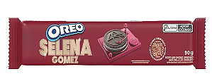 Biscoito Oreo Selena Gomez Chocolate Recheio Canela e Leite Condensado 90g