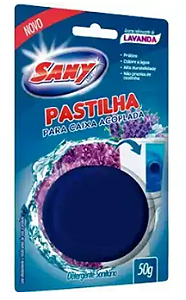 Pastilha Caixa Acoplada Sany Lavanda - 50g