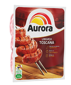 Linguiça Toscana Aurora Congelada Pacote com 700g
