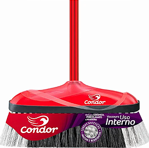 Vassoura Condor de Pelo Para Uso Interno