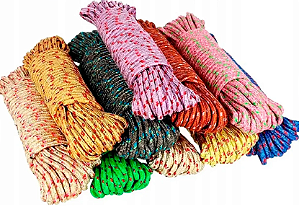 Corda Nylon 20m Multiuso - Varal Resistente E Durável