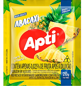 Suco em Pó Apti Abacaxi 20g