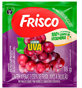 Suco em Pó Frisco Uva 18g