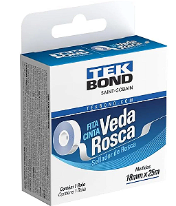 Fita Veda Rosca TekBond Cinta 18mmx25m