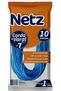 Corda de Varal Netz Plástica 10 Metros N7