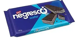 BISCOITO WAFER NEGRESCO 110GR NESTLE CHOCOLATE BAUNILHA