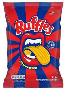 BATATA RUFFLES 115GR ELMA CHIPS CHURRASCO