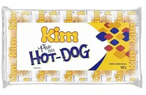 PAO HOT DOG PC 10X50GR KIM PAES .