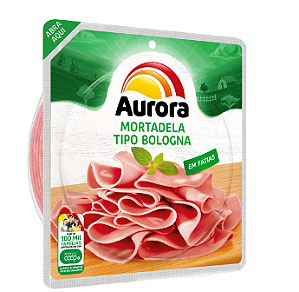 Mortadela Tipo Bologna Fatiada Aurora 180g