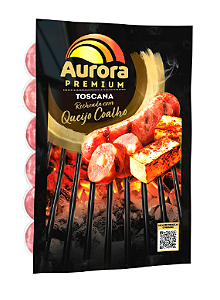 Toscana Recheada com Queijo Coalho Aurora Premium 500g