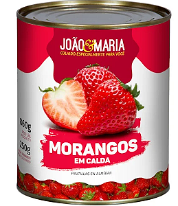 Morango em Caldas João e Maria 250g