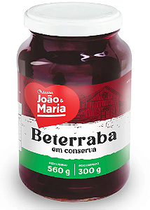 Beterraba em Conserva Chácara João e Maria 300g