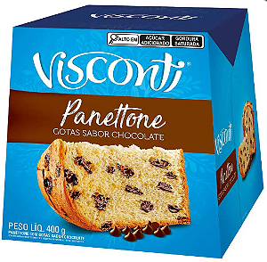 Chocottone Visconti com Gotas de Chocolate 400g
