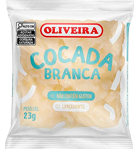 Cocada Oliveira Branca 23g