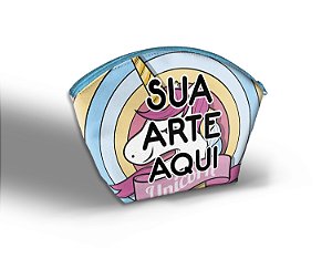10 unidades Necessaire Meia lua Tema Livre Festa