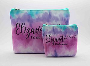 10 unidades kit Necessaire + Porta Moedas