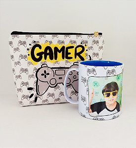 Kit Gamer - Necessaire Tematica Gamer