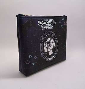 Necessaire Tematica Gamer- modelo tradicional (10 Unds)