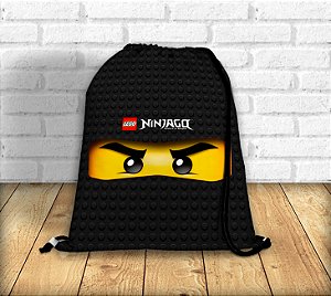 10 Mochila Personalizada (20x30 cm) - Ninjago