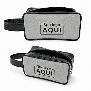 Estojo Necessaire Personalizado para Brinde Corporativo e Eventos - 22cm
