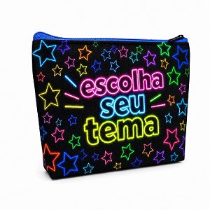Necessaire Personalizada Infantil e Corporativa 20x15cm (Qualquer Tema)