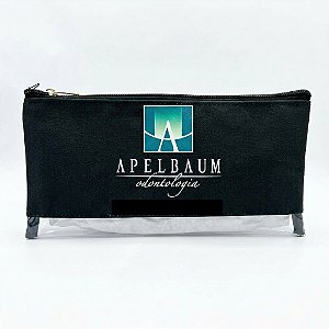 Necessaire Personalizada Nylon + Pvc 25 cmx 15 cm - Centenas de Cores