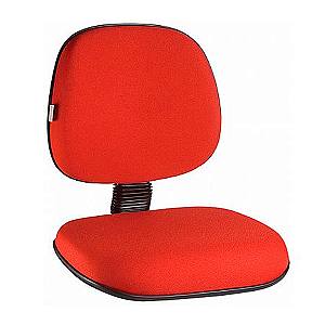 Conjunto de Assento e Encosto Cadeira Executiva com Lâmina