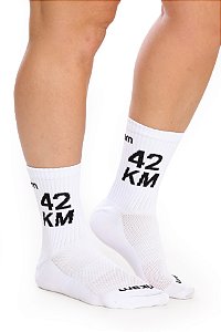 MEIA PERFOMANCE MASCULINA 42km