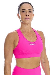 TOP ALTA COMPRESSÃO ROSA CHOQUE