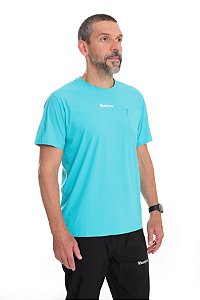 CAMISETA CORTE LASER BOLSO VERDE