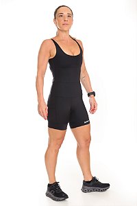 Macaquinho Multi Bolsos Compressão Black