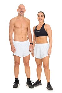 SHORT PERFORMANCE CORTE A LASER BOLSO 2.0 branco