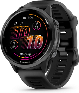 Garmin Relógio Forerunner 570 com Monitor Cardíaco de Pulso e GPS 47mm