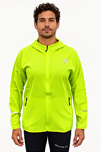 Corta Vento Masculina Ultra Leve Performance Verde Neon