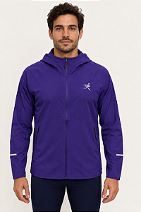 Corta Vento Masculina Ultra Leve Performance Roxo