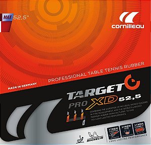 Borracha Cornilleau Target Pro Xd 52.5° - Tênis De Mesa Lançamento 2022