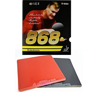 02 Borrachas Tênis de Mesa - Kokutaku 868 Aprovado ITTF