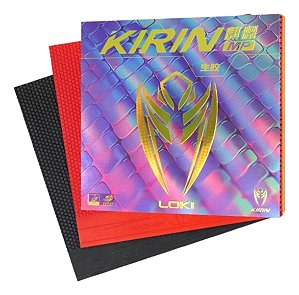 Borracha Pino Médio Loki Kirin Mp Profissional Tênis De Mesa ITTF