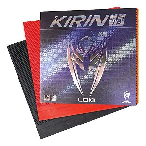 Borracha Pino Longo Com Esponja Loki Kirin LP Tênis de Mesa ITTF