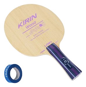 Raquete Classica Loki K1-T - Madeira Pura 5 Folhas Profissional Tênis Mesa